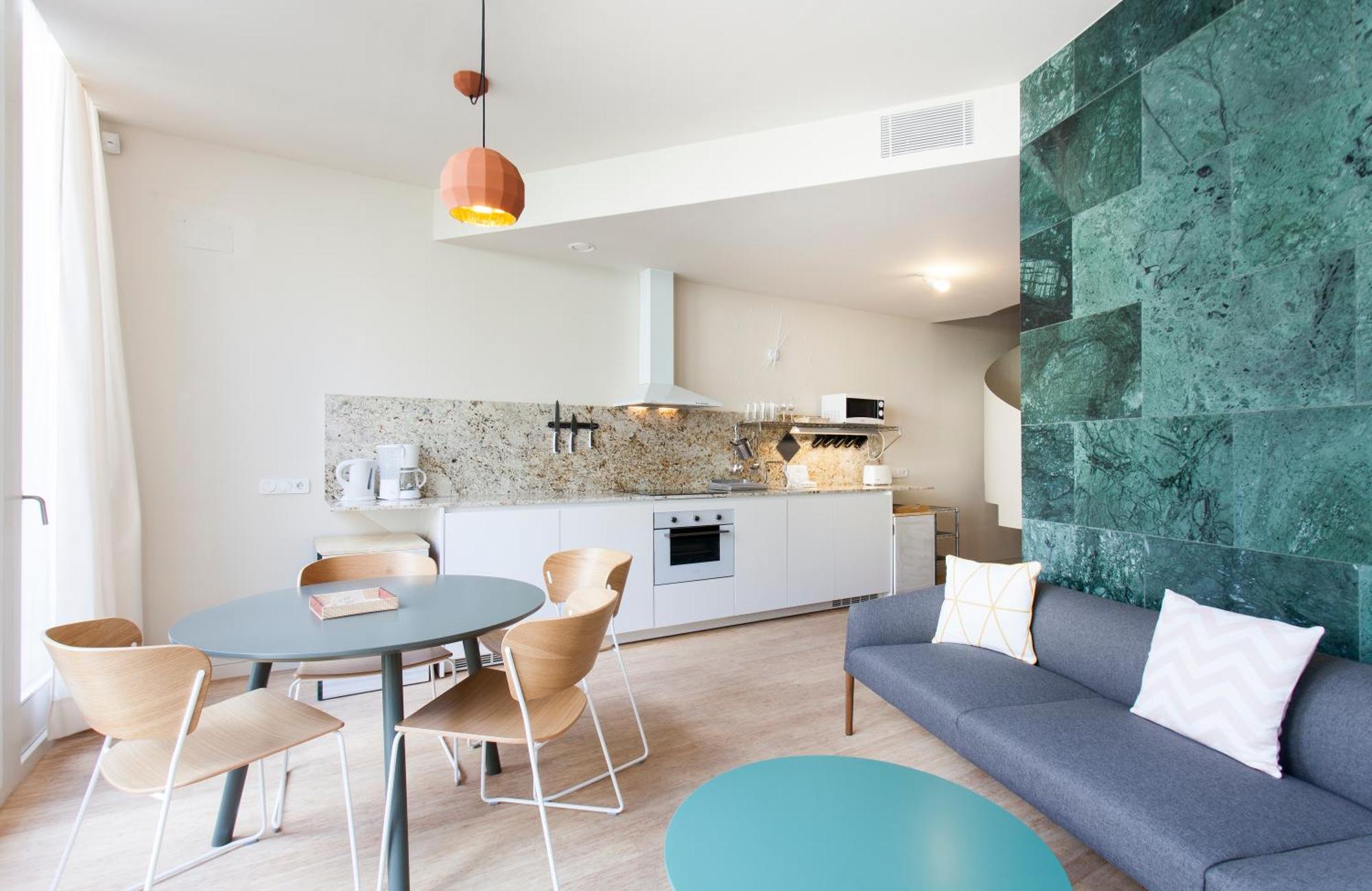 Aspasios City Oasis Apartments برشلونة الغرفة الصورة
